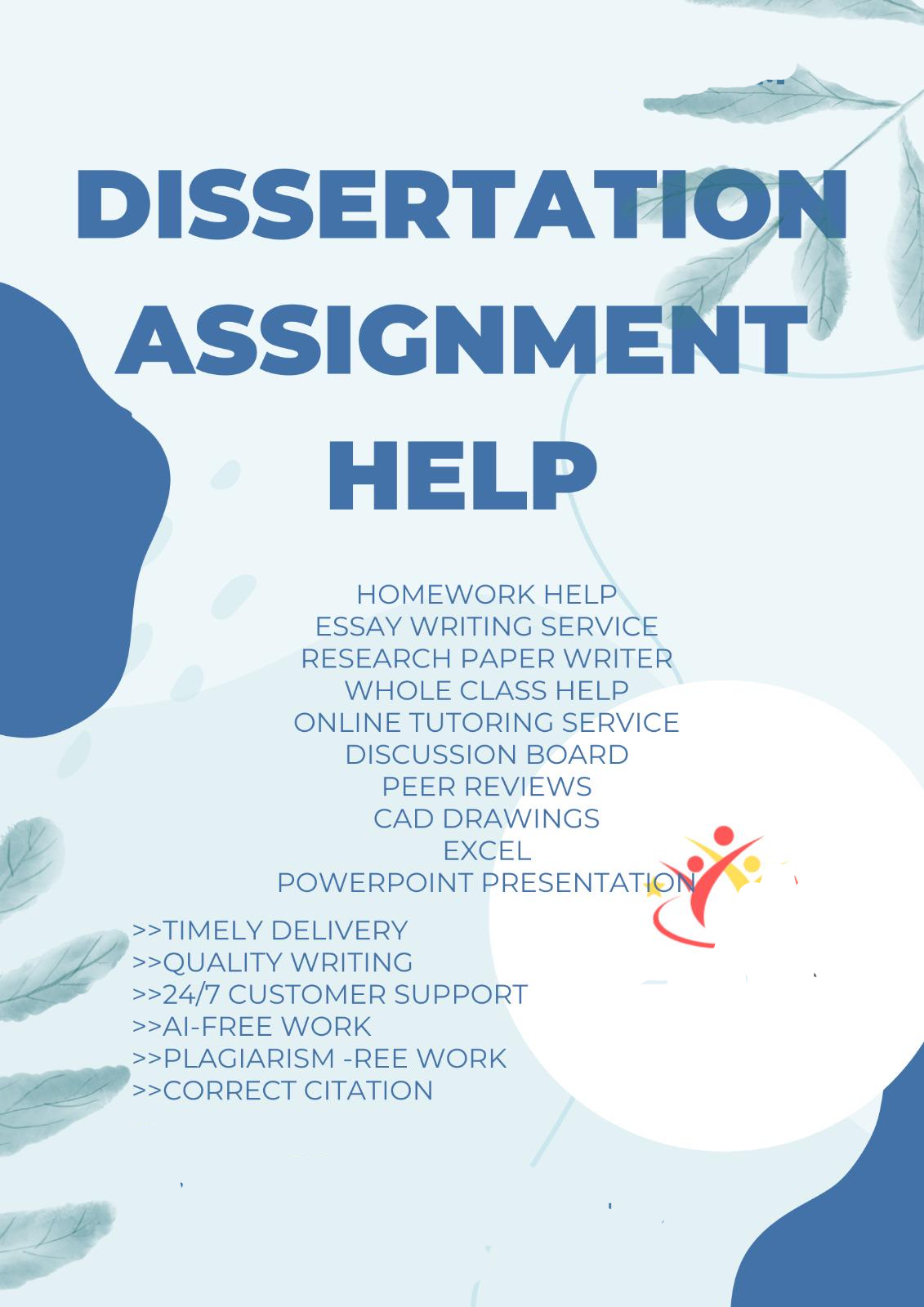 Dissertation Assignment Help